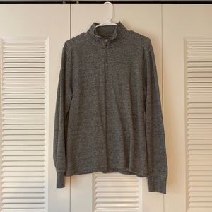 J Crew 1/4 Zip Sweater - Gray Sweater